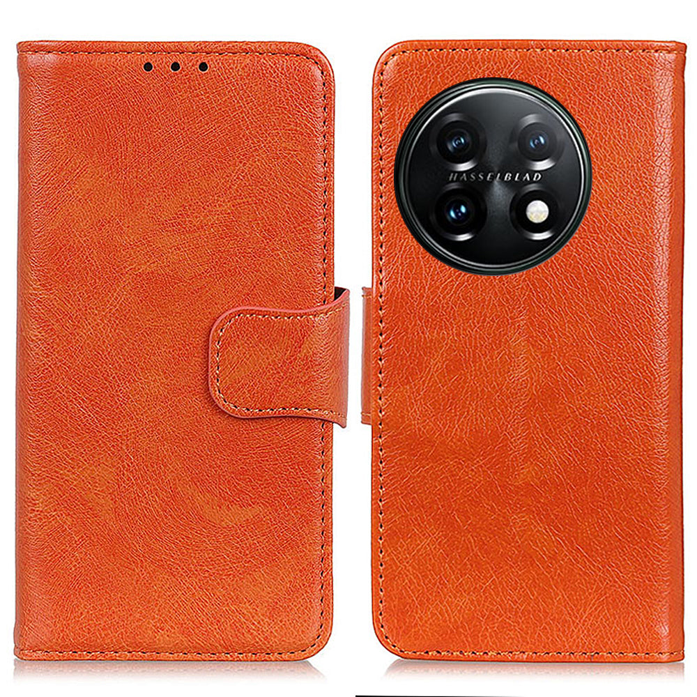For OnePlus 11 5G Nappa Texture Split Leather Flip Case Stand Wallet Magnetic Clasp Phone Cover For OnePlus 11 5G Nappa Texture Split Leather Flip Case Stand Wallet Magnetic Clasp Phone Cover
